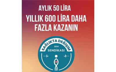 ÜYELERİMİZ TOPLU SÖZLEŞME İKRAMİYESİNİ % 20 DAHA FAZLA ALMAKTADIR.